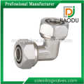 Brass Equal Elbow Brass Compression Fittings For PEX-AL-PEX Pipe